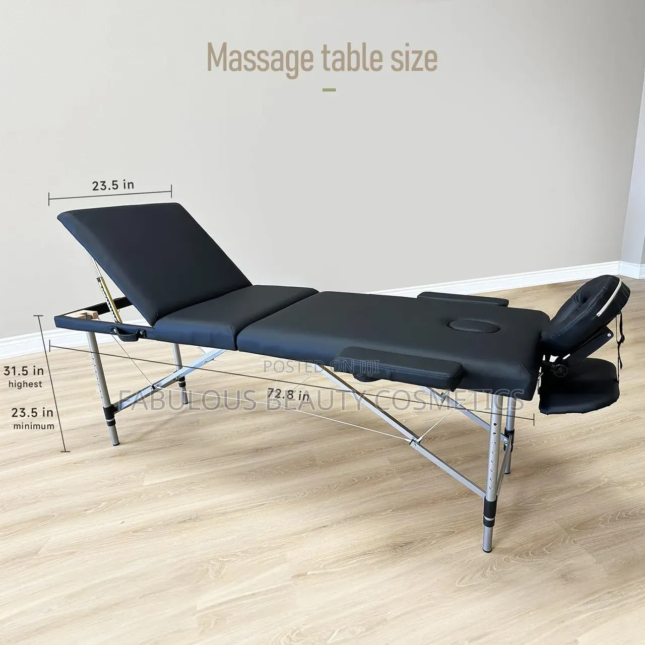 Large Wooden Massager Table (3 Sections)