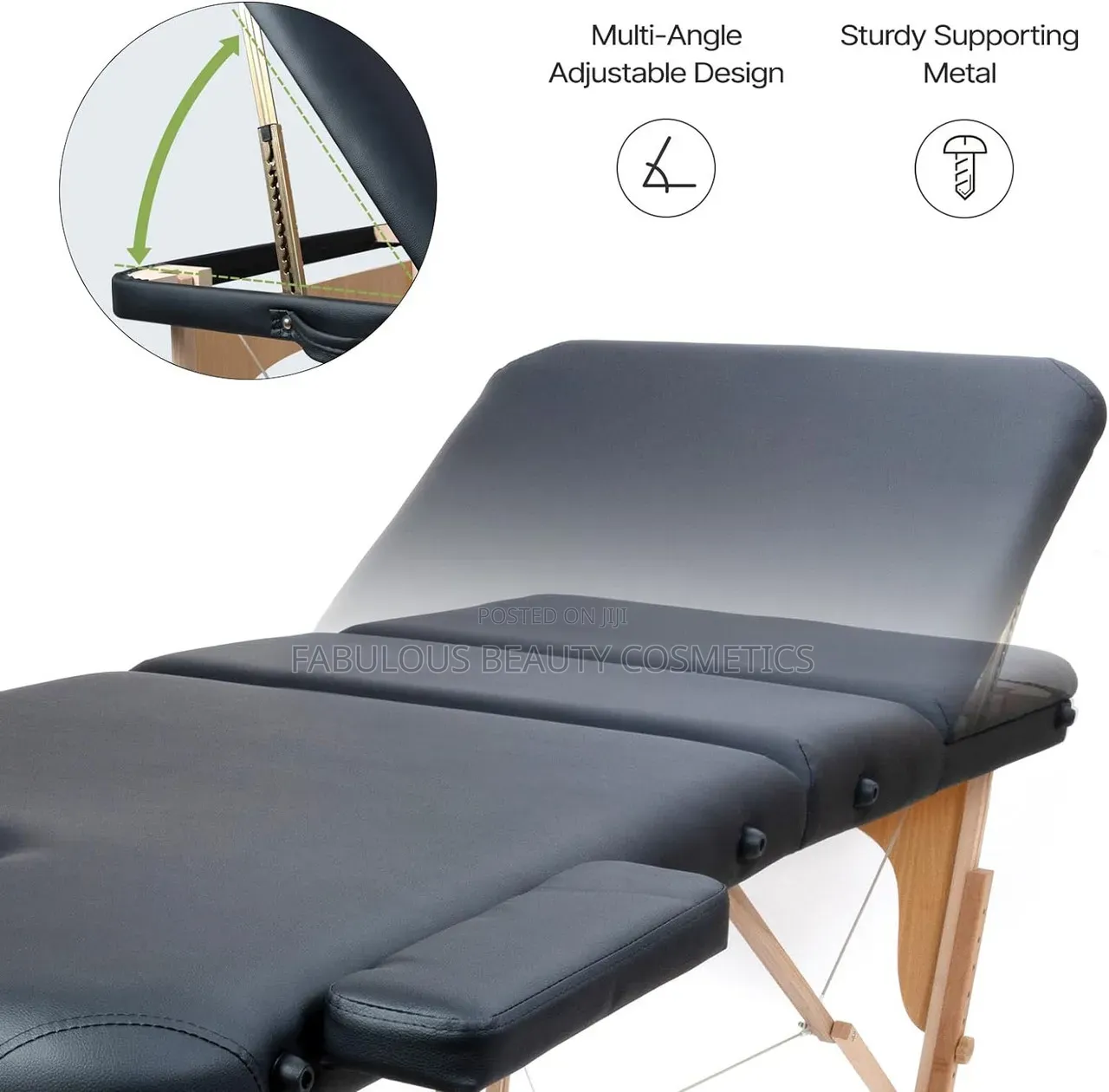 Large Wooden Massager Table (3 Sections)