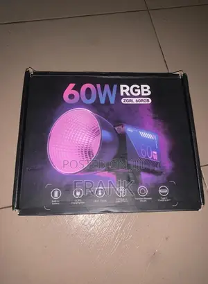60w RGB Photography/Videography Light
