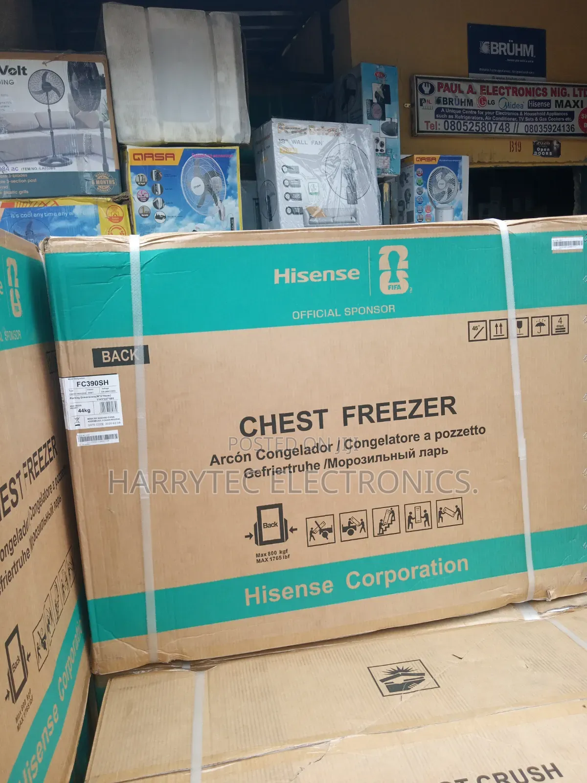 Hisense Deep Freezer 390 Model With 2 Years Warranty