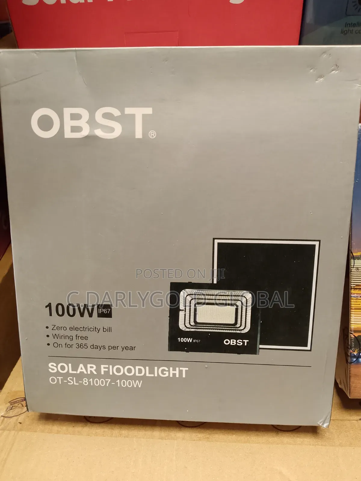 Obst 200watts Solar Flood Light