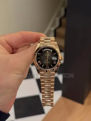 Original Rolex Perpetual Day-Date Wristwatch for Men