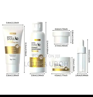 Korean Snail Skincare Set (5pcs / 10pcs + Masks) Preorder