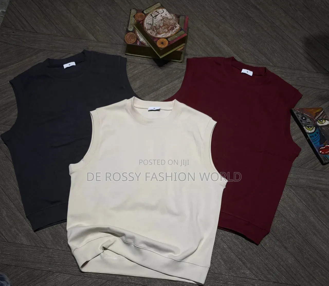 Luxury Designer Armless Top