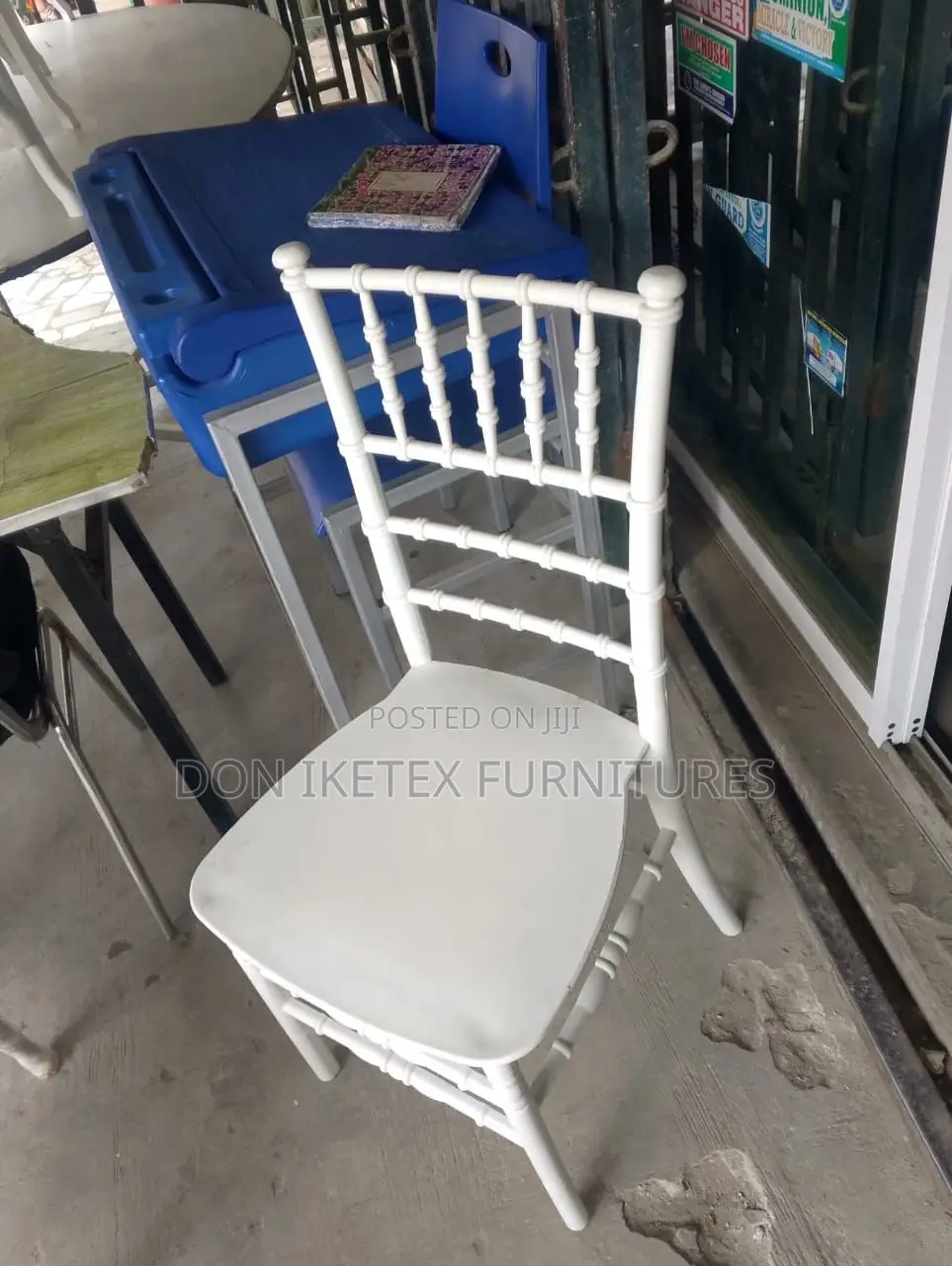 This Is Our Quality White Chiavari