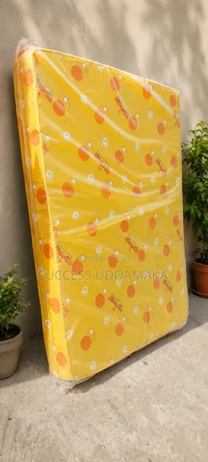 5 by 6*8inches Yellow Color Mattress