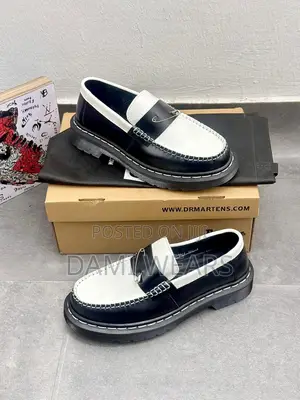 Penton Loafers White and Black