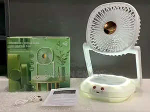 Clean Rechargeable Fan Lasts Long, Strong Battery
