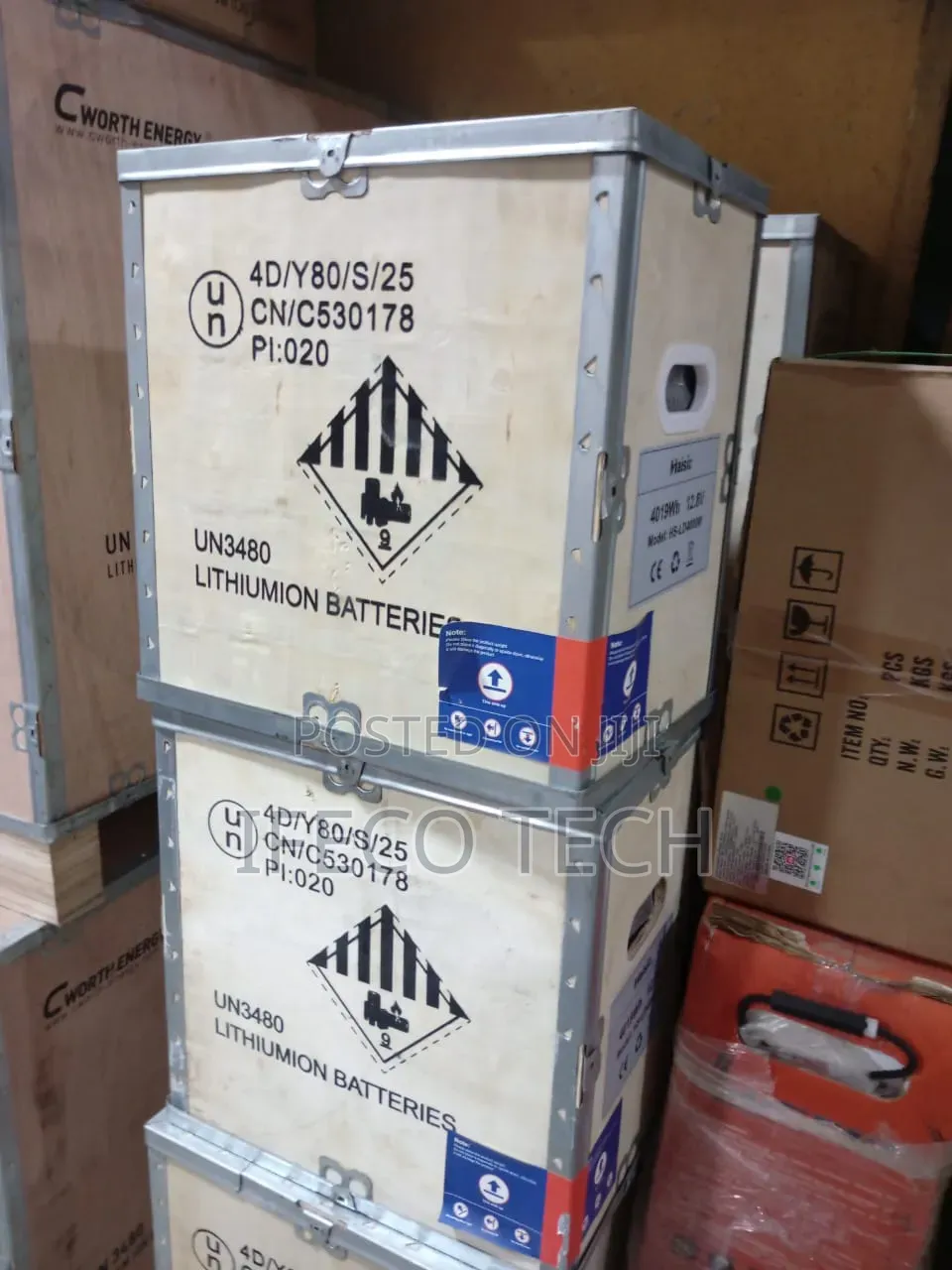4kwh 12volt Haisic Lithium Battery