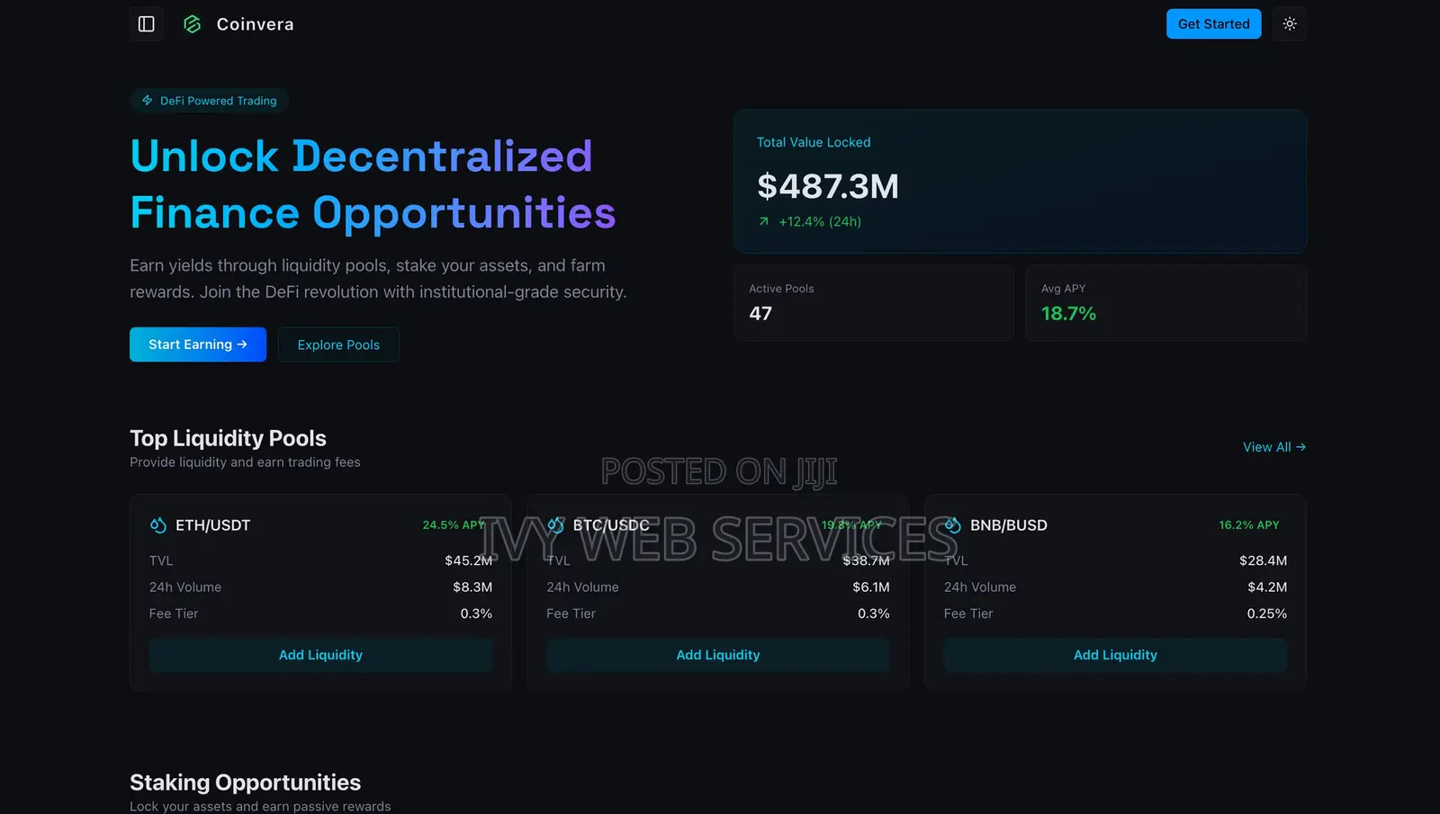Forex, Crypto & Binary Trading Website Development