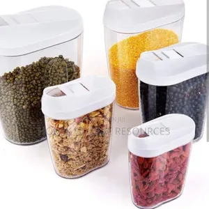 10pcs Cereal Container Set (5 Containers + 5 Covers)