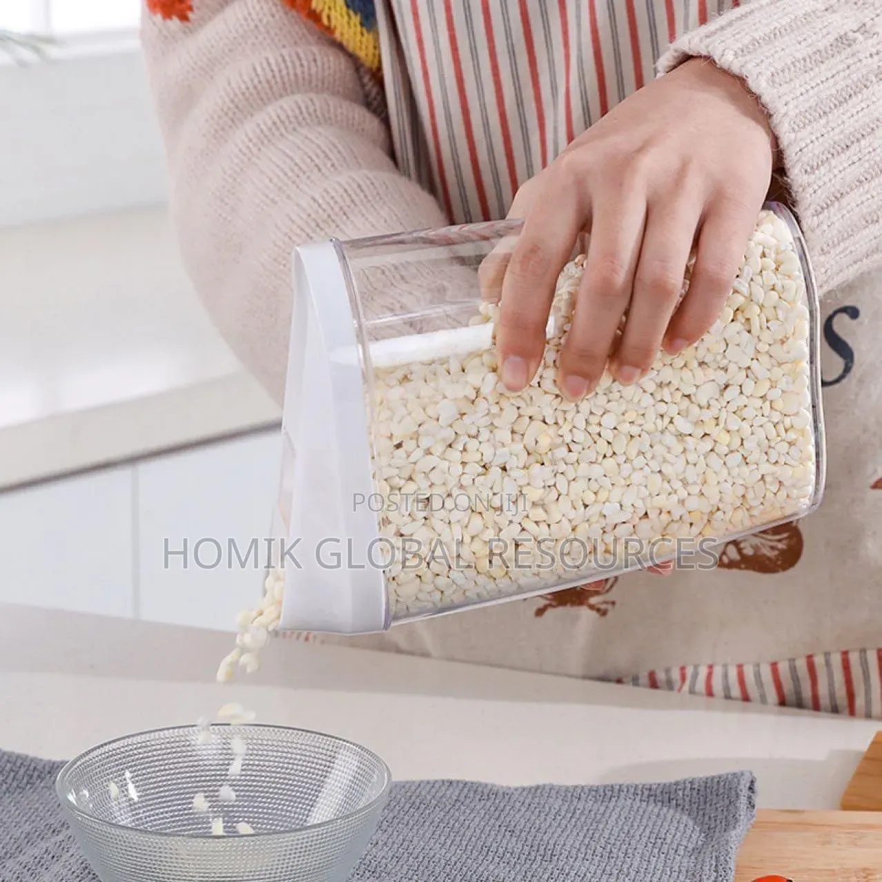 10pcs Cereal Container Set (5 Containers + 5 Covers)