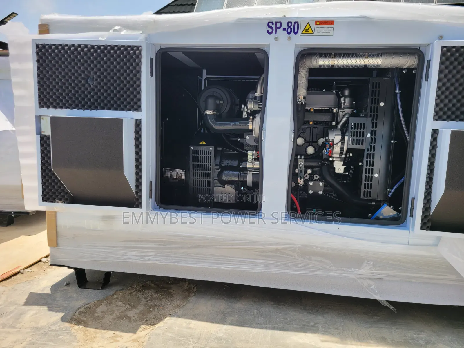 Weatherproof Soundproof 80kva Diesel Generator