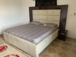 6 by 6 Bed Frame and 6 by 6 Mouka Mattress Inclusive