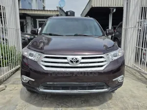 Toyota Highlander Limited 3.5l 4WD 2013 Burgundy