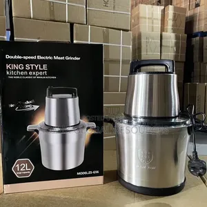 12ltr Original Double-Speed King Style Kitchen Expert Yam Pounder