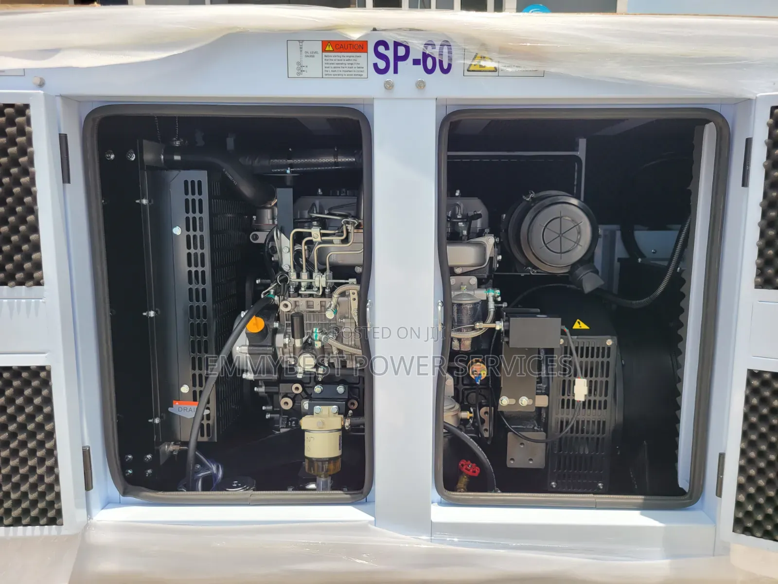 Stable Voltage 60kva Perkins Diesel Power