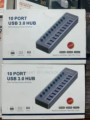 10 Port Usb 3.0 Hub