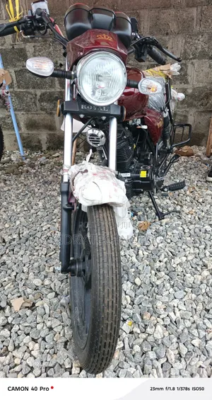 New Royal Motorcycle 2025 Red