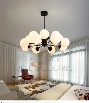 Black Body Nordic Indoor Chandelier