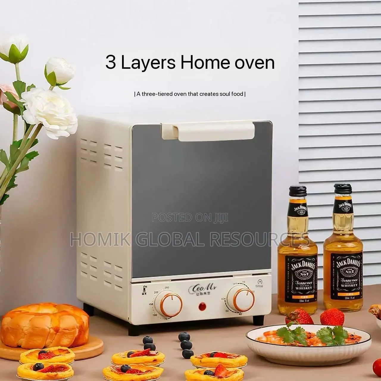 15l Silver Crest 3layers Multifunctional Oven
