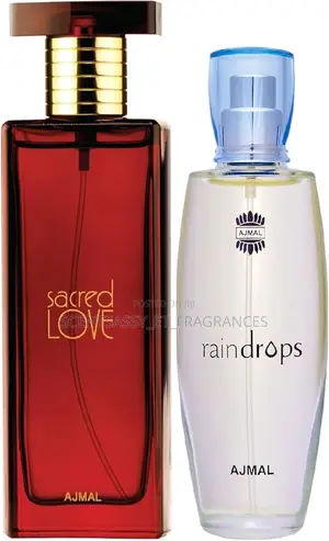 Ajmal Sacred Love, Raindrops and Carbon Perfume