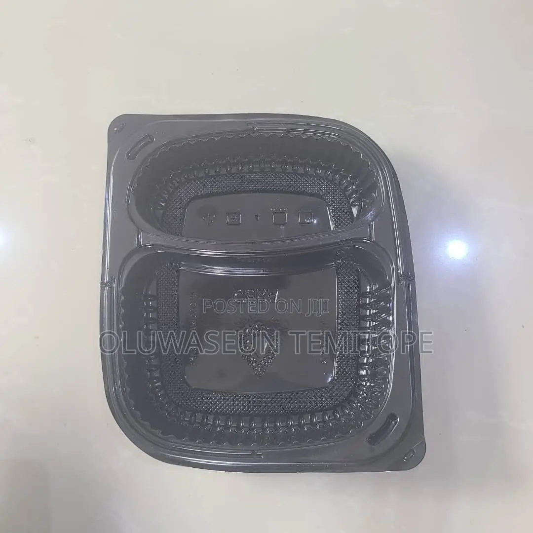 Divider Plastic Plates With Transparent Cover