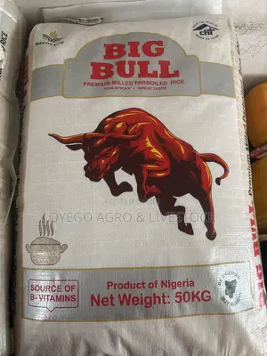 50kg Bigbull Premium Milled Parboiled Rice