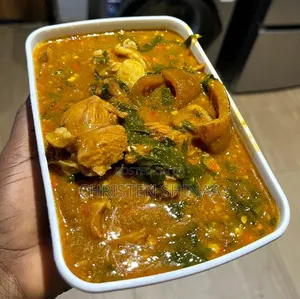 Egusi, Vegetables,Ogbonor and Other Nigerian Dishes