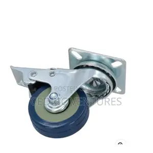 50mm Swivel Castor Wheels Trolley Furniture Caster Brake - 4pcs