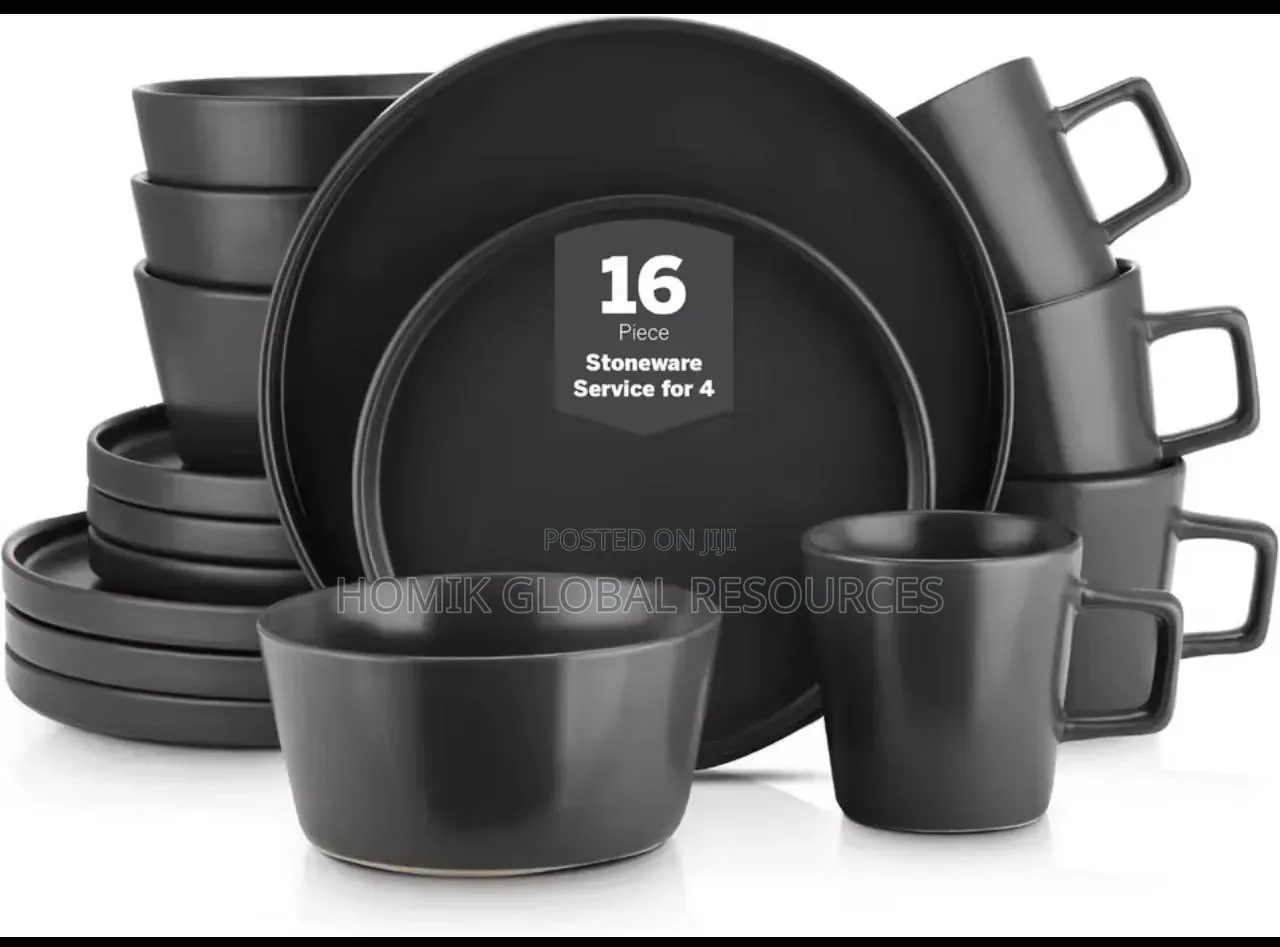 16pcs Luxury Ceramic Stoneware Dinnerware Set
