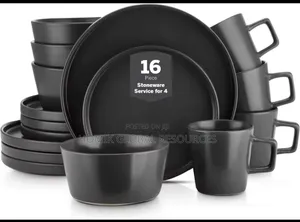 16pcs Luxury Ceramic Stoneware Dinnerware Set