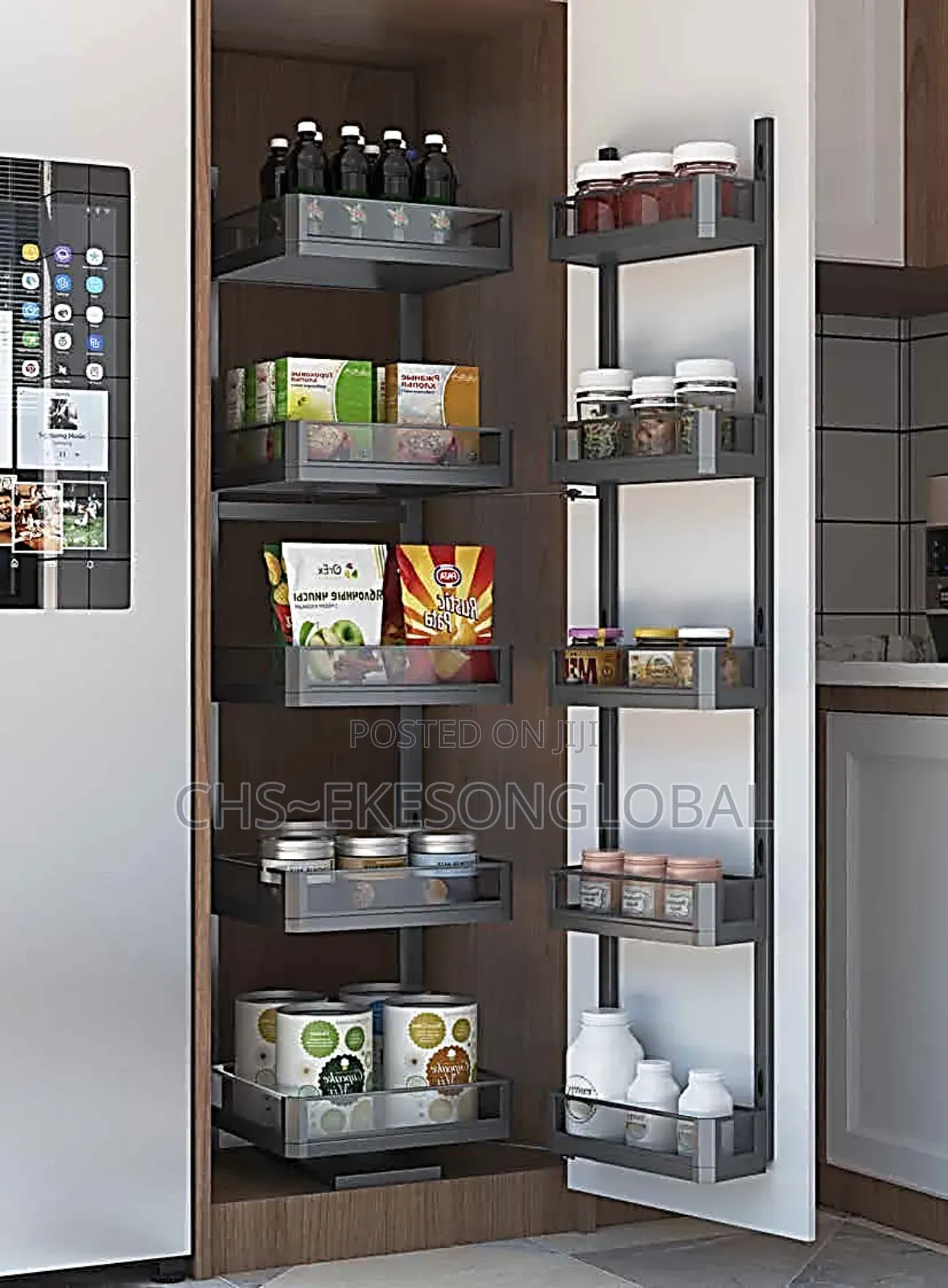 Quality Kitchen Glass Pantry