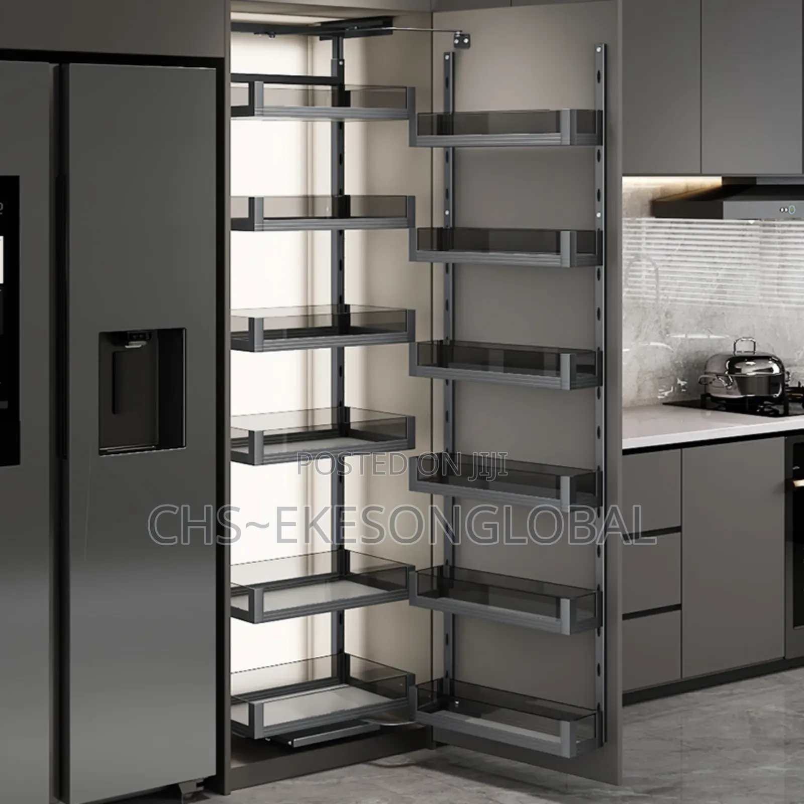 Quality Kitchen Glass Pantry