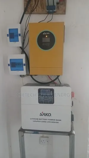 Total Installation of 3.5kva Inverter 2.5kwh Lithium Battery