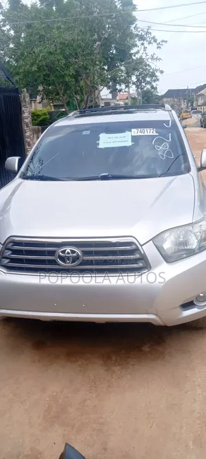 Toyota Highlander Sport 2008 Silver