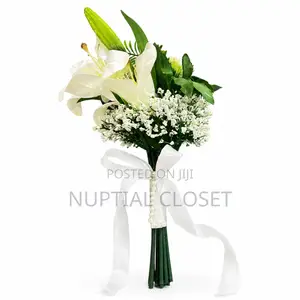 Lily X Baby Breath Mini Bouquet