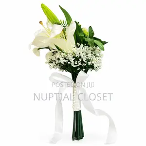 Lily X Baby Breath Mini Bouquet