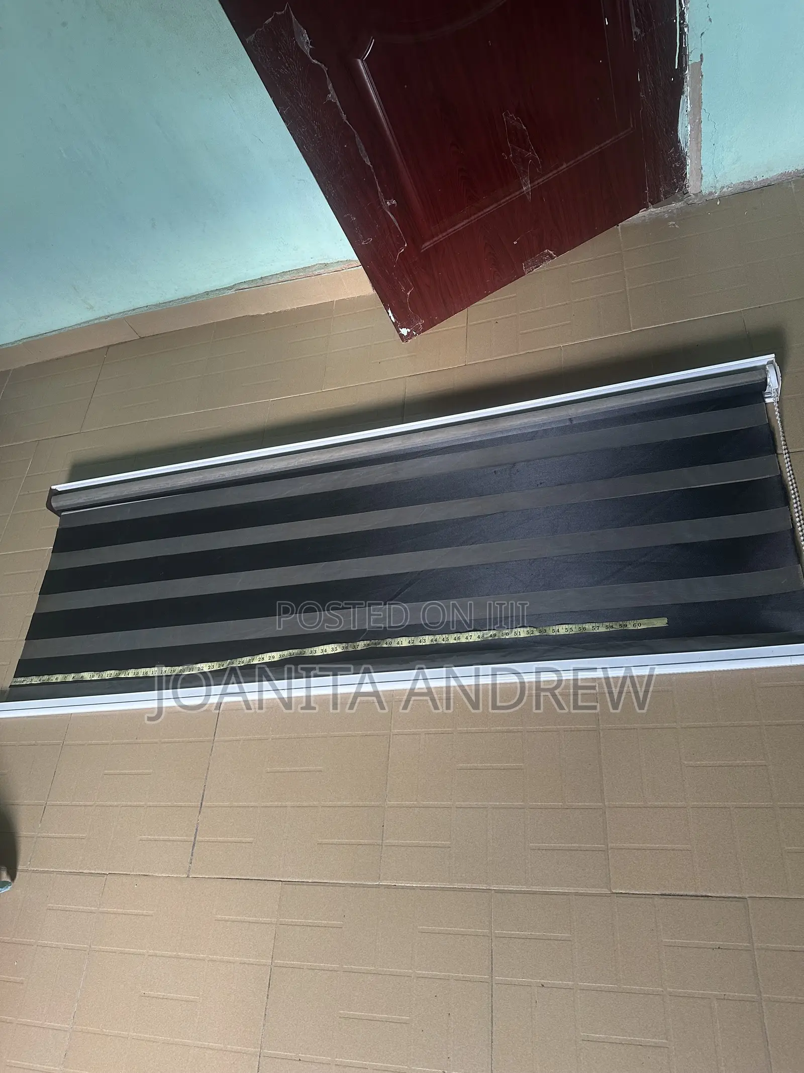 Extra Large Neatly Used Window Blind
