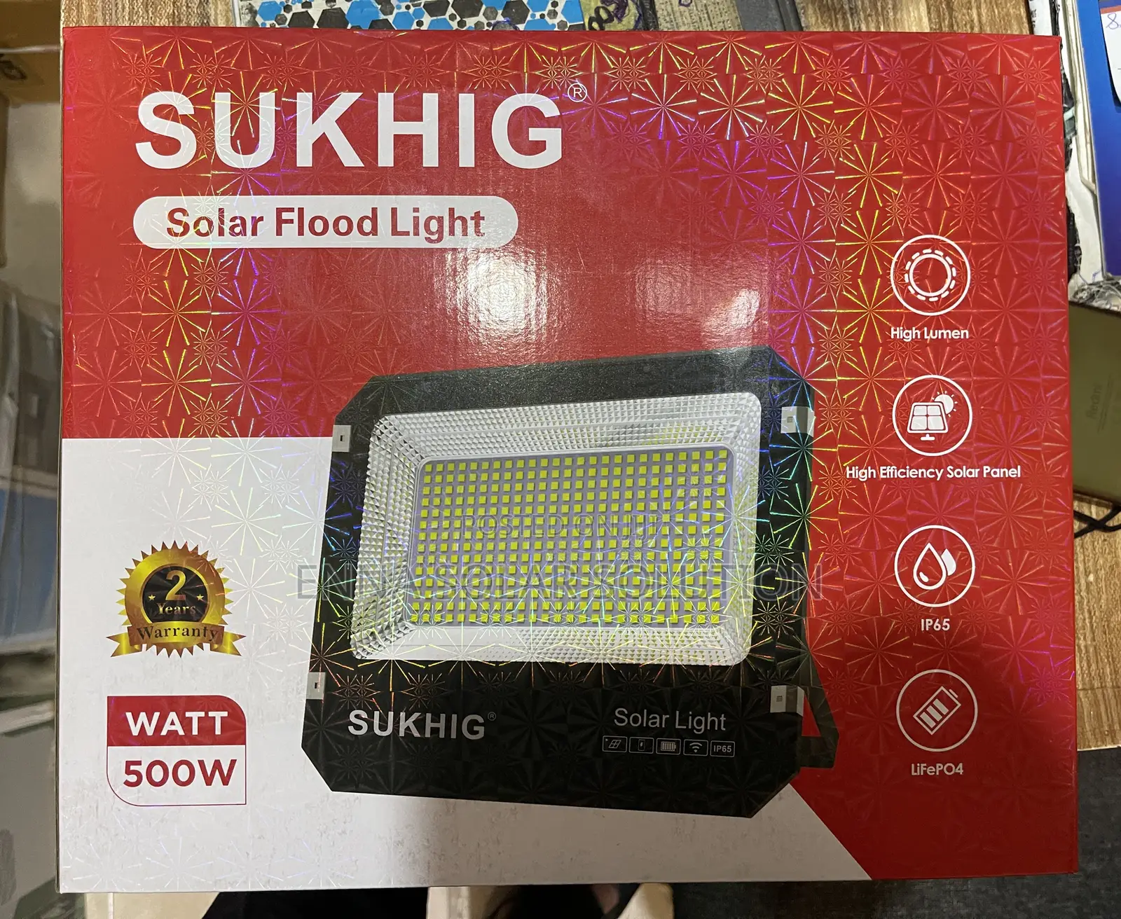 500w Solar Floodlight Sukhig