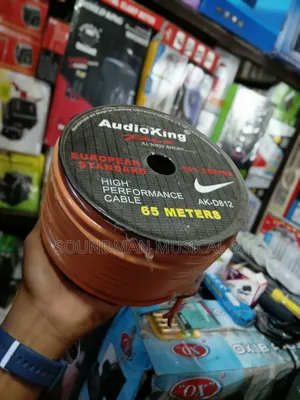 Audioking Professional Pure Copper Speaker Wire 2.5mm 2 Core 65 Meters
