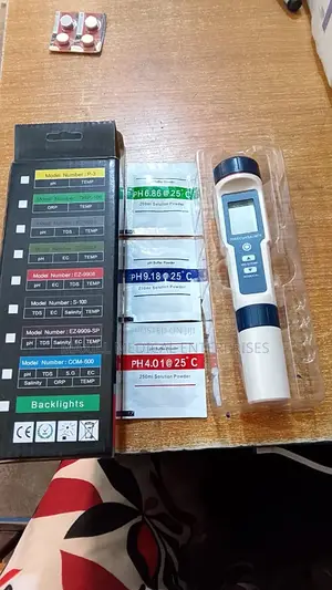 Brand New 5-in-1 Digital Laboratory Water Quality Tester / Ph Meter