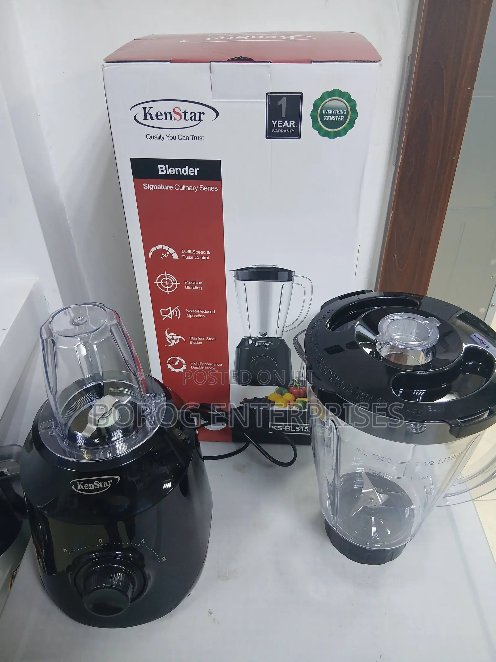 Kenstar 1.5l + Dry Mill Ks-Bl515abk