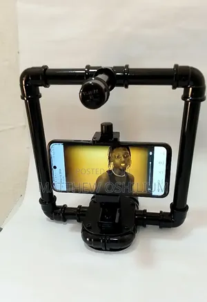 PVC Phone Video Camera Cage Handheld Stabilizer Rig for Smartphone
