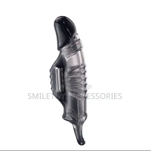 Penis Sleeve/Extender Reusable Condom Vibrating