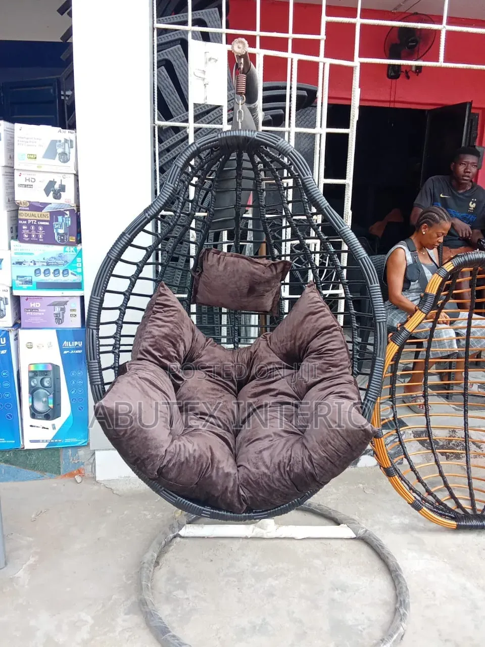 Movable Swing Imported Chair