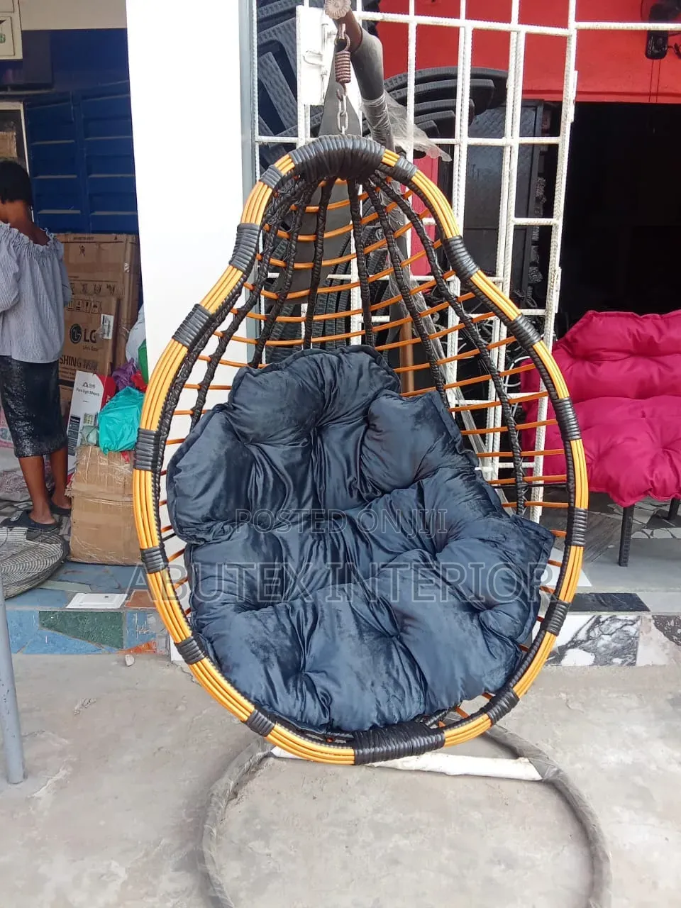 Movable Swing Imported Chair