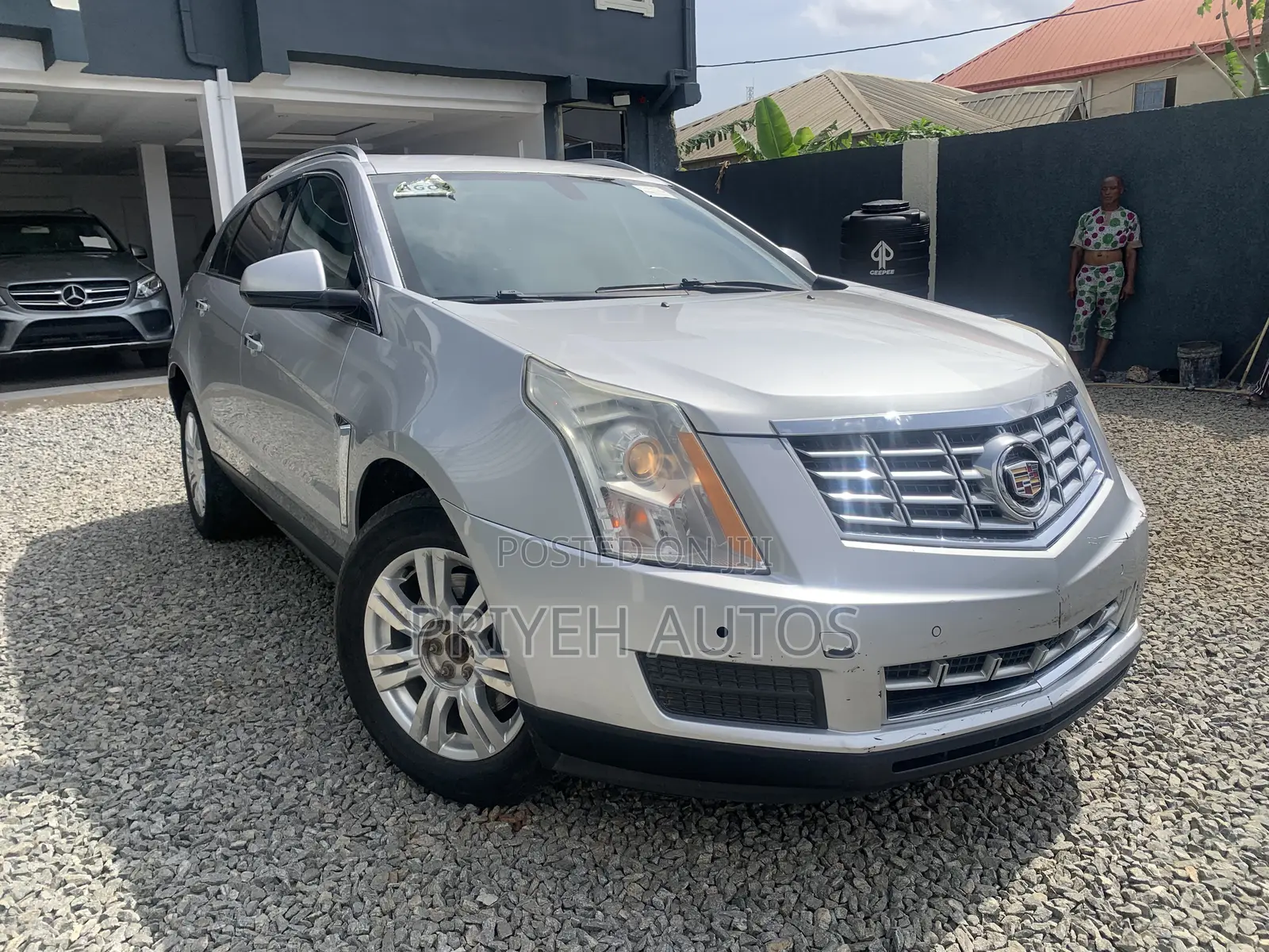 Cadillac SRX 2014 Silver