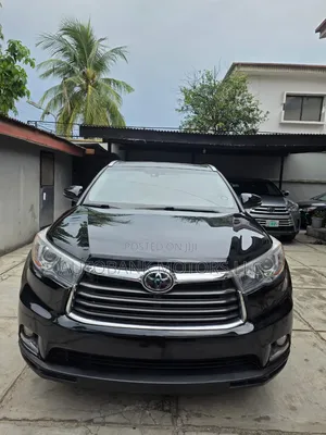 Toyota Highlander Limited V6 4x4 (3.5L 6cyl 6A) 2016 Black