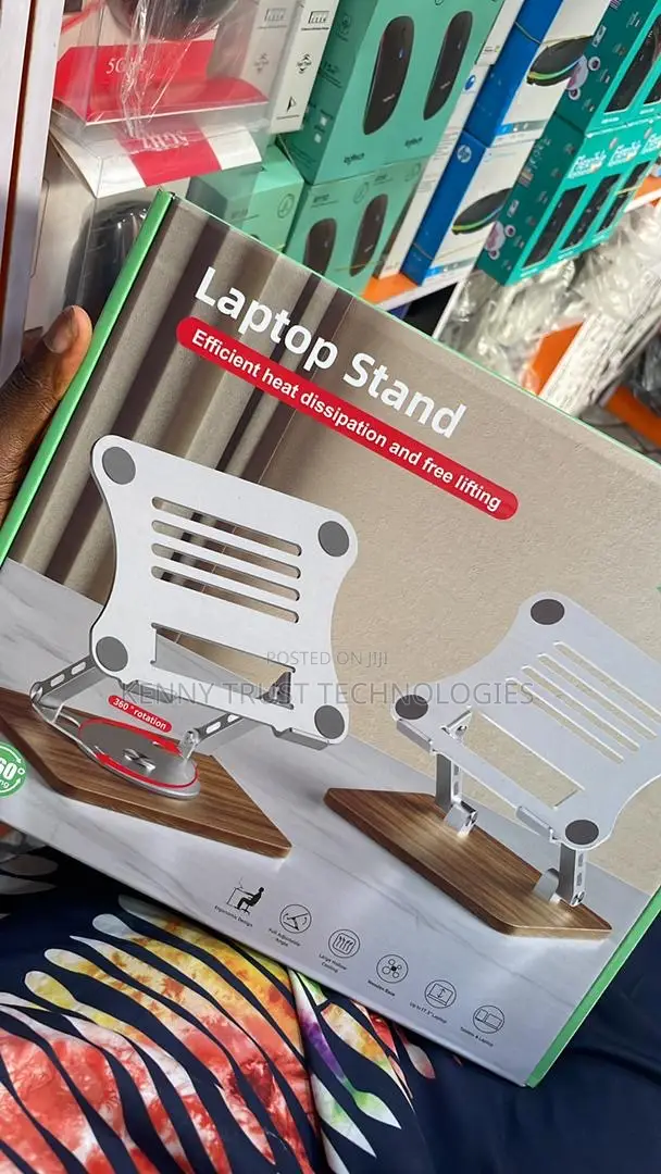 Efficient Heat Dissipation and Free Lifting Laptops Stand